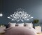 Lotus Wall Vinyl Decal, Yoga Lotus Decal, Lotus Flower Sticker, Perfect for Bedrooms, Living Rooms - n005 product 1
